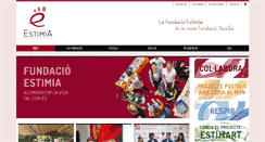 Desktop Screenshot of fundacioestimia.org
